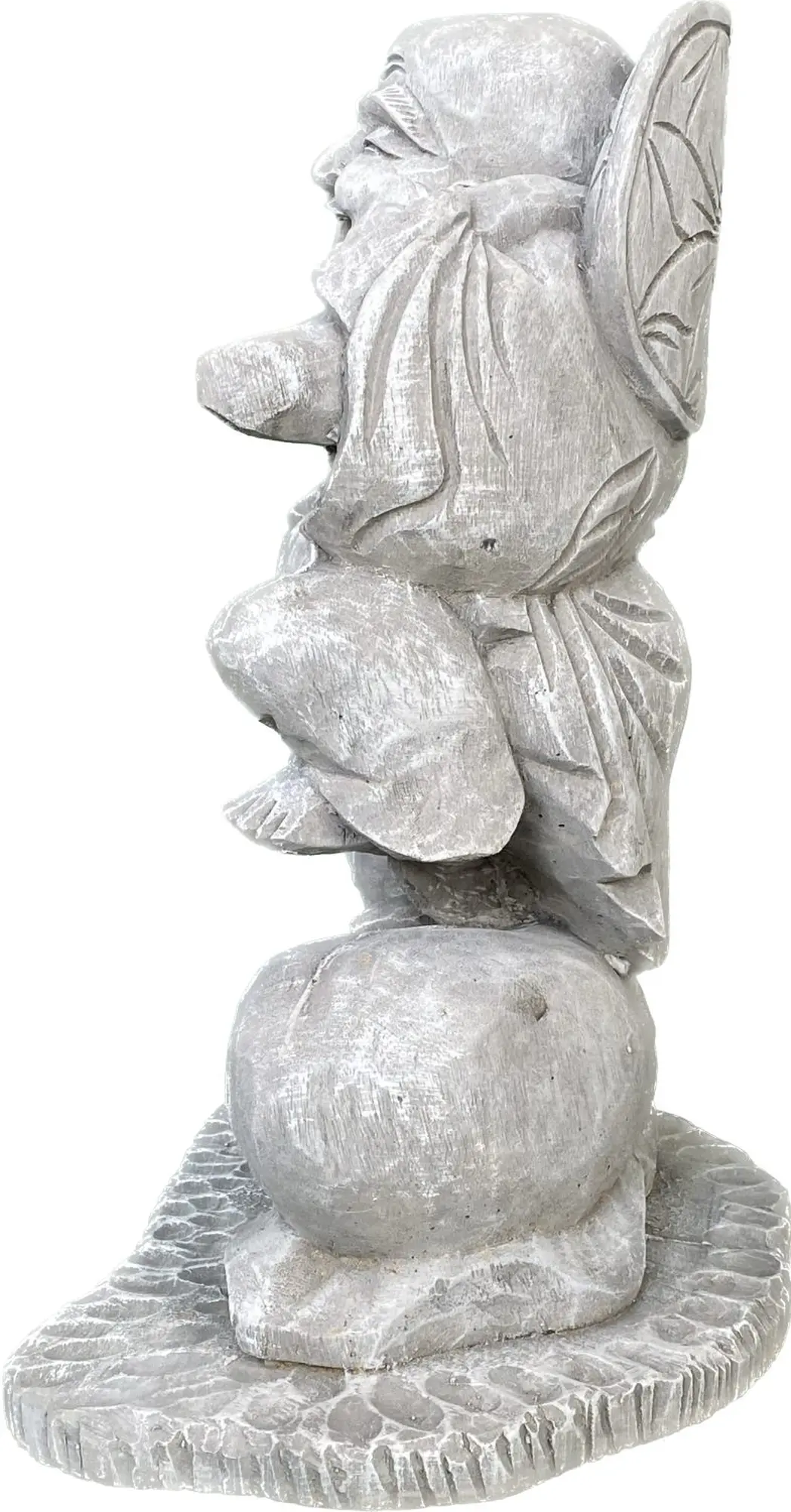  Product image 5 of the product “Wang - Standing chinese buddha, 43cm H | cast stone ”